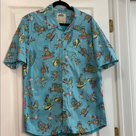 Vans Other - Rare Vans button down shirt XL